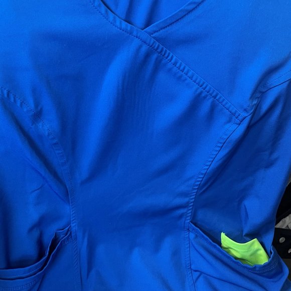 Royal Blue Scrub Set - Picture 5 of 16